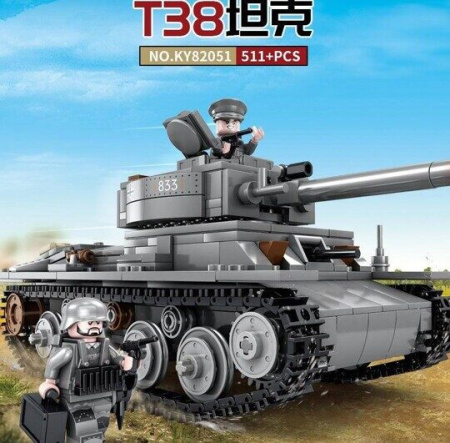Конструктор KAZI 82051 - Танк Т-38