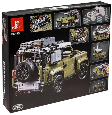 Конструктор King 93018B Land Rover Defender на пульте