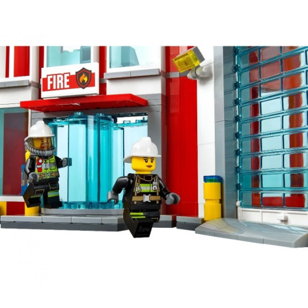 Конструктор Lepin 02052 Пожарная часть