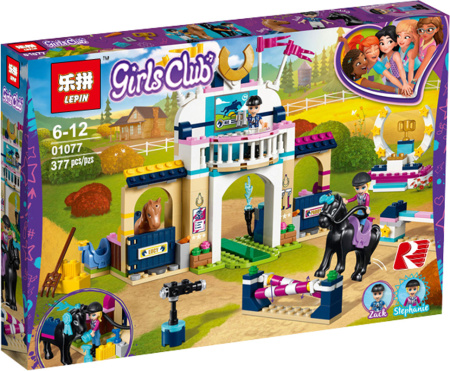 Конструктор Lepin 01077 Соревнования по конкуру