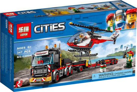 Конструктор Lepin 02094 Перевозчик вертолёта