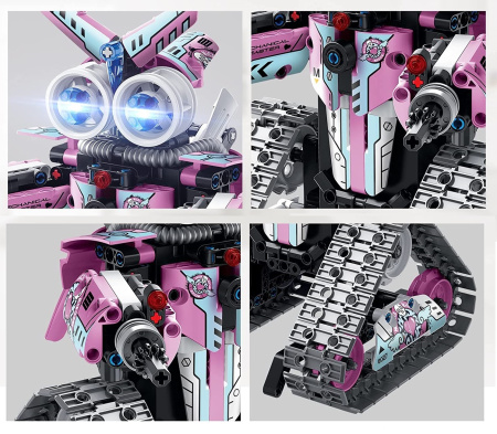 Конструктор 8027 Гусеничный Робот 3 в 1 ( На радиоуправлении, программируемый)