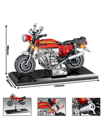 Конструктор Sembo 701116 Мотоцикл Honda Monkey