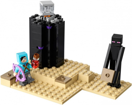 Конструктор Lepin 18043 Последняя битва Майнкрафт