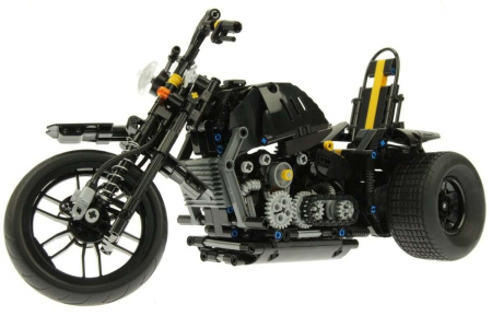 Конструктор XingBao XB-03020 Тяжелый мотоцикл - Трицикл 