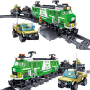 Конструктор ZheGao QL0311 Поезд с боевой техникой