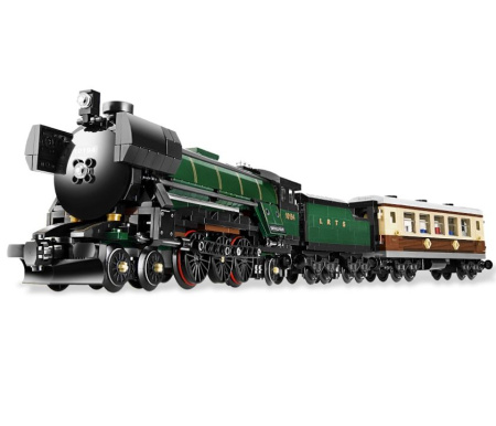Конструктор Lepin 21005 Поезд Изумрудная Ночь