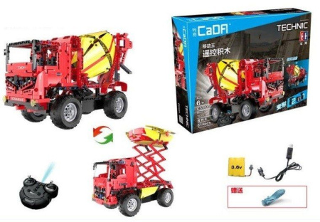 Конструктор CaDa Бетономешалка C51014W на радиоуправлении
