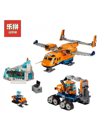 Конструктор Lepin 02112 Арктическая экспедиция. Грузовой самолет