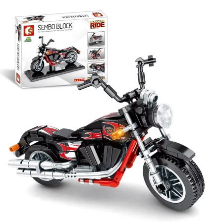 Конструктор Sembo 701128 Мотоцикл Victory Vegas News
