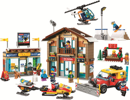 Конструктор Lari 11451 Горнолыжный курорт