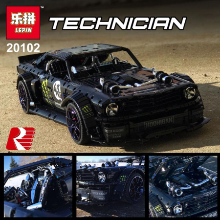 Конструктор Lepin 20102 Ford Mustang Hoonicorn RTR V2