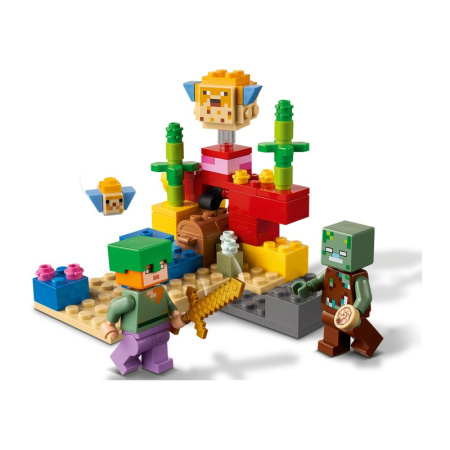 Конструктор Lego 21164 Minecraft Коралловый риф