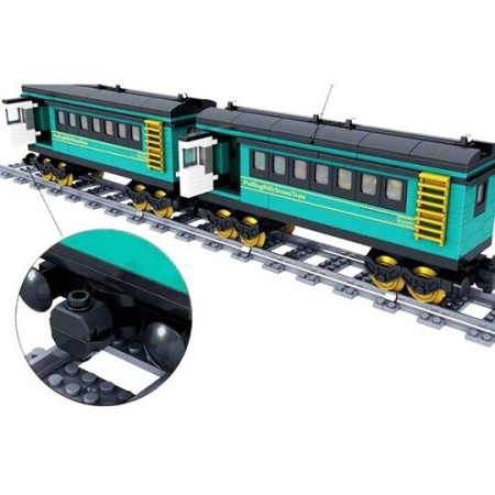 Конструктор Kazi 98225 - Поезд пассажирский