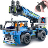 Конструктор QIHUI 8024 - Автокран и самосвал на управлении 2 в 1