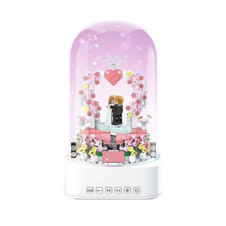 Конструктор QuanGuan 100225 - Свадебная церемония + блютуз колонка