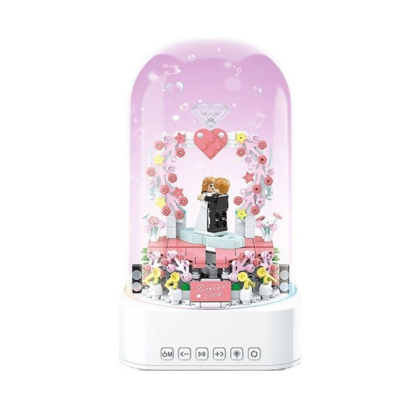 Конструктор QuanGuan 100225 - Свадебная церемония + блютуз колонка