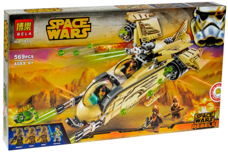 Конструктор Bela 10377 Боевой корабль Вуки