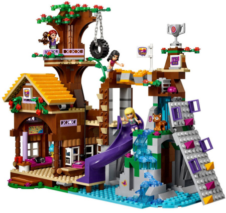 Конструктор Lepin 01047 Спортивный лагерь. Дом на дереве