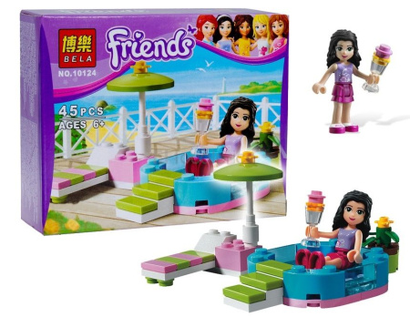 Конструктор Bela 10124 "Веселый бассейн Эммы"