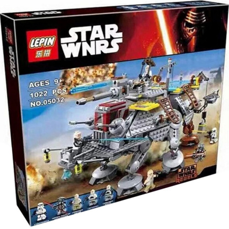 Конструктор Lepin 05032 Шагающий штурмовой вездеход AT-TE