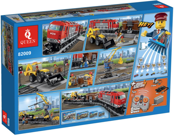 Конструктор Queen 82009 Грузовой поезд