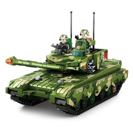 Конструктор Sembo 203145 - Основной боевой танк Type 99B