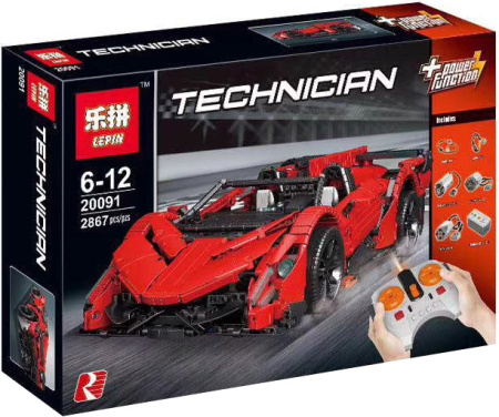 Конструктор Lepin 20091 Lamborghini ES Veneno Roadster Anniversary