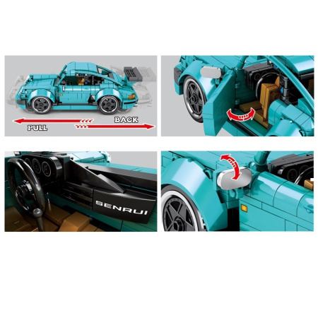 Конструктор SY 8310 PORSCHE 911, Инерционная