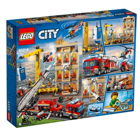 Конструктор Lego 60216 City Центральная пожарная станция