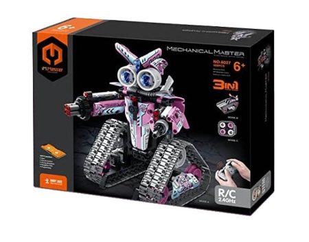 Конструктор 8027 Гусеничный Робот 3 в 1 ( На радиоуправлении, программируемый)