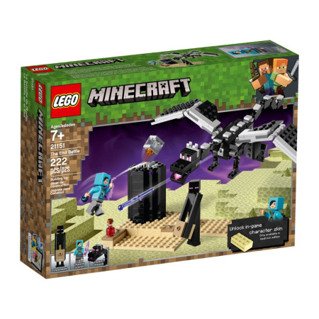 Конструктор Lego 21151 Minecraft Последняя битва