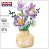 Конструктор Balody 21091 - Фиалки в вазе с ароматизатором