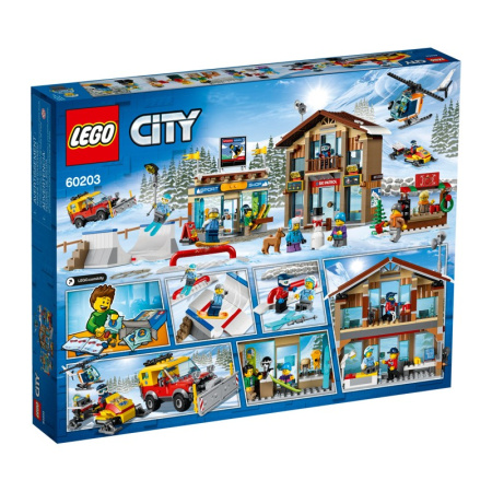 Конструктор Lego 60203 City Горнолыжный курорт
