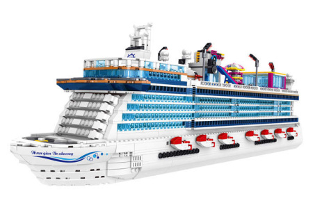 Конструктор Zhe Gao «Круизный Лайнер» QL1807 Norwegian Breakway
