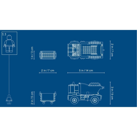 Конструктор Lego 60220 City Мусоровоз