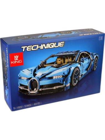 Конструктор KING X19002  Bugatti Chiron (Бугатти широн)