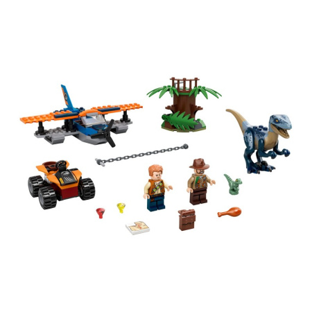 LEGO 75942 Велоцираптор: спасение на биплане