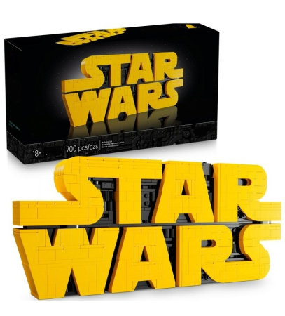 Конструктор Логотип Star Wars 700 деталей 65742