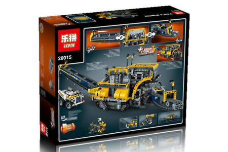 Конструктор Lepin 20015 Роторный экскаватор