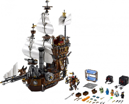 Конструктор Lepin 16002 Корабль Стальной Бороды