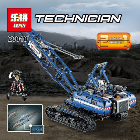 Конструктор Lepin 20010 Гусеничный кран