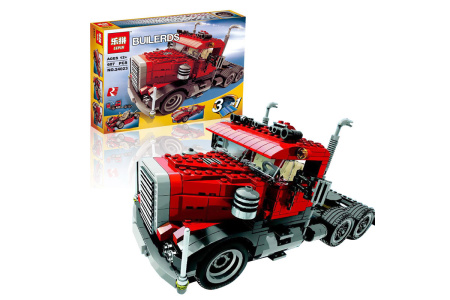 Конструктор Lepin 24023 Тягач — Big Rig 3in1