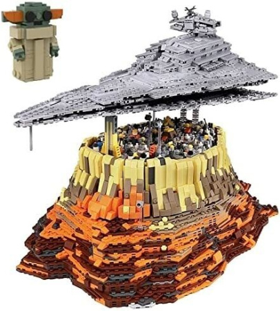 Конструктор Имперский звездный разрушитель над Джеда-Сити Mould King 21007