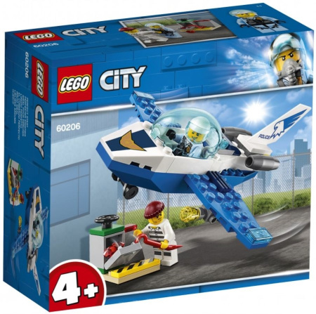 Конструктор Lego 60206 City Воздушная полиция Патрульный самолет