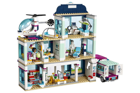 Конструктор Lepin 01039 Клиника Хартлейк Сити