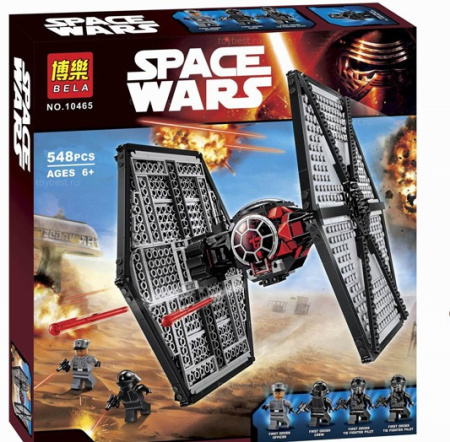 Конструктор Bela 10465 Истребитель TIE особых войск Первого Ордена