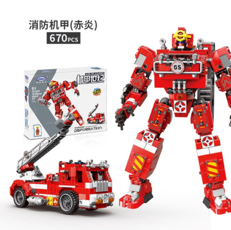 XingBao XB-20004 Робот-трансформер Пожарный 2в1