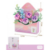 Конструктор Wonder Moon 804221 - Фиолетовые цветы в конверте