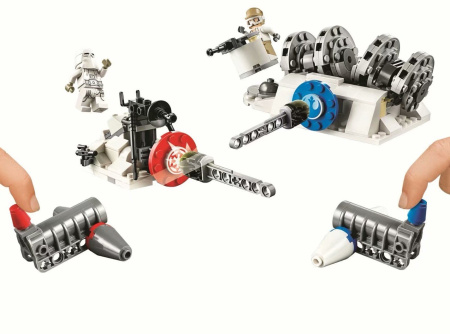 Конструктор Lari 11418 Разрушение генераторов на Хоте